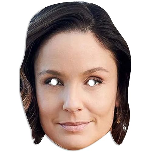 Sarah Wayne Callies Máscara de Lori Grimes Celebrity Masks Actriz The Walking Dead con banda elástica para la cabeza