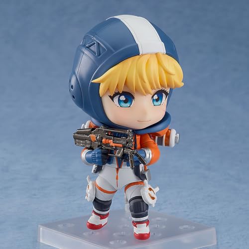 SASOKI Q Version Of Watson & Natalie Puckett Apex Heroes Game - Figura de niña rubia | 10 cm PVC articulado movible cambiable cara arcilla juguetes | Regalos decoración de escritorio