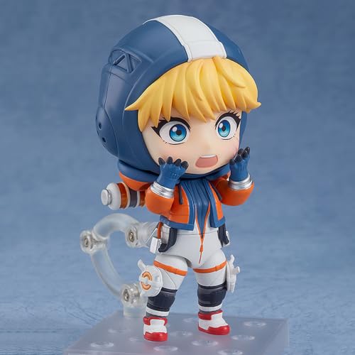 SASOKI Q Version Of Watson & Natalie Puckett Apex Heroes Game - Figura de niña rubia | 10 cm PVC articulado movible cambiable cara arcilla juguetes | Regalos decoración de escritorio