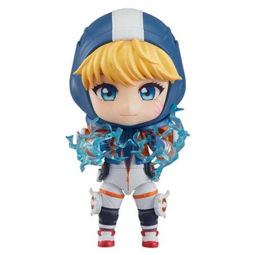 SASOKI Q Version Of Watson & Natalie Puckett Apex Heroes Game - Figura de niña rubia | 10 cm PVC articulado movible cambiable cara arcilla juguetes | Regalos decoración de escritorio