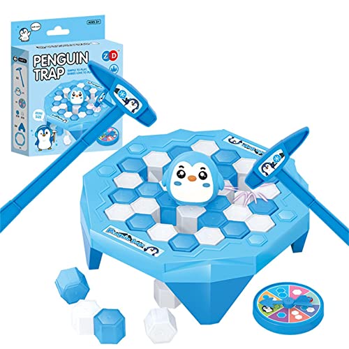 Save Penguin On Ice Game, Ice Block Family Game, Juego De Rompehielos para Padres E Hijos, Penguin Trap Block Hammer Set para Niños En Casa, Niños, Niñas