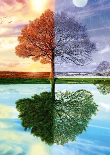 Schmidt , The Seasons Tree Puzzle - 500pc, Puzzle, Ages 12+, 1 Players