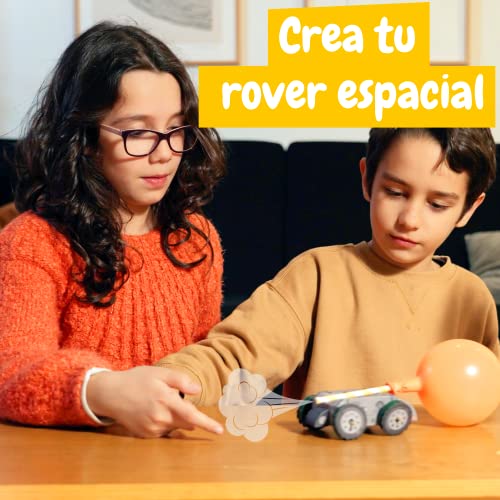 Science4you - Super Lanzador de Cohetes 13 Experimentos Niños: Haz Tus Cohetes Cientificos y lánzalos hasta 20 Metros de Altura; Juegos para Exterior, Juegos Educativos para Niños 8+ Años (80003470)