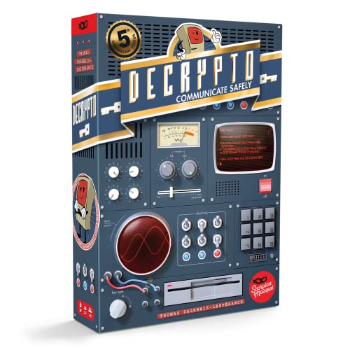 Scorpion Masqué Decrypto: Edición del 5º aniversario | Juego de fiesta de deducción | A partir de 12 años | 3 a 8 jugadores | 15 minutos