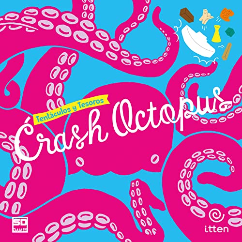 SD GAMES Crash Octopus - Juego de Mesa de Habilidad, Mayores 7 Años, 1 a 5 Jugadores