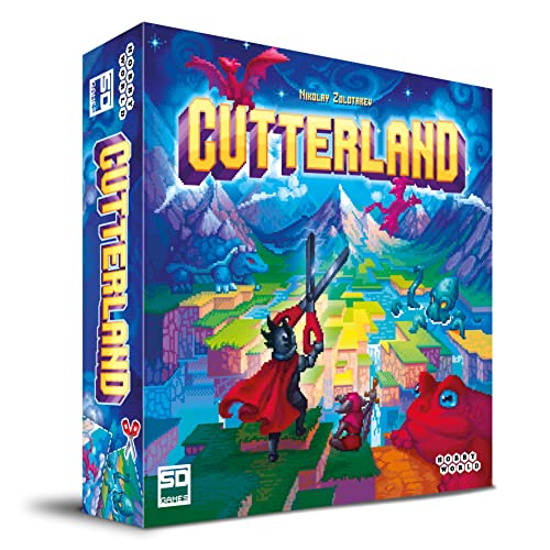 SD Games CUTTERLAND - Juego de Estrategia para Mayores 10 Años, Juego de Mesa 2 a 4 Jugadores