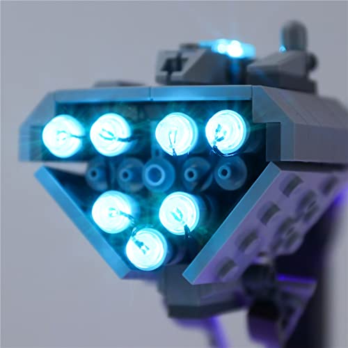 SEEMEY Kit de iluminación, LED para Lego Nebulon B Frigate 77904. Accesorios Moc Block, Impresionante Visual. (Solo LED, no LEGOBricks)