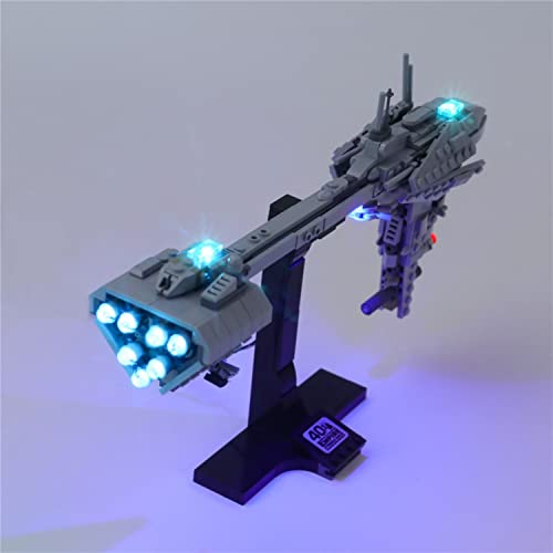 SEEMEY Kit de iluminación, LED para Lego Nebulon B Frigate 77904. Accesorios Moc Block, Impresionante Visual. (Solo LED, no LEGOBricks)