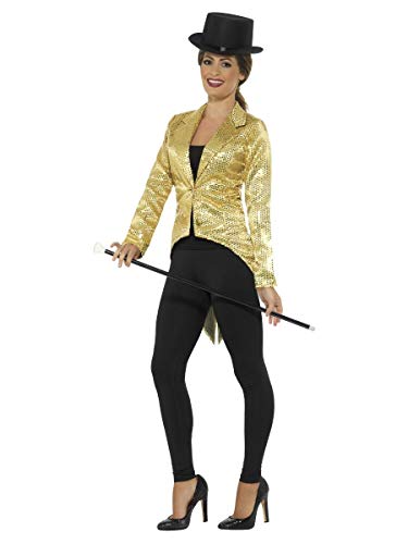 Sequin Tailcoat Jacket, Ladies (S)