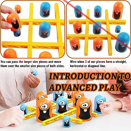 shallyong Tic TAC Toe, Tic TAC Toe 3D, Tic TAC Toe Gioco da Tavolo para Niños, Juegos de Mesa, Juegos de Estrategia