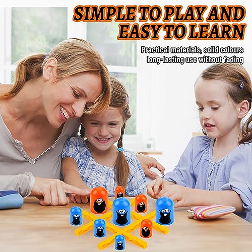 shallyong Tic TAC Toe, Tic TAC Toe 3D, Tic TAC Toe Gioco da Tavolo para Niños, Juegos de Mesa, Juegos de Estrategia