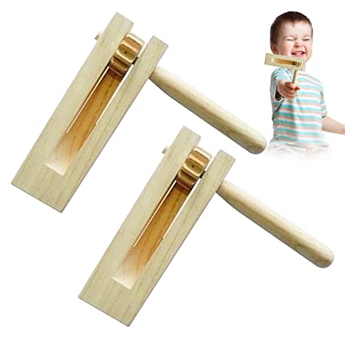 SHAVERUSH Instrumentos Orff,2 Instrumentos Musicales educación temprana | Los Instrumentos del Aula cultivan el Sentido la música los niños, cultivan el Sentido del Ritmo