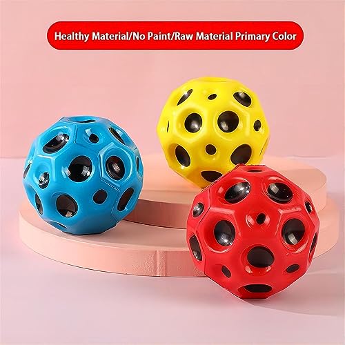 Shengruili 2 Piezas Space Ball,Astro Jump Ball,Super High Bouncing Ball,Bouncing Ball Toy,Space Bouncing Ball,Planet Bouncing Balls,Pelota Espacial