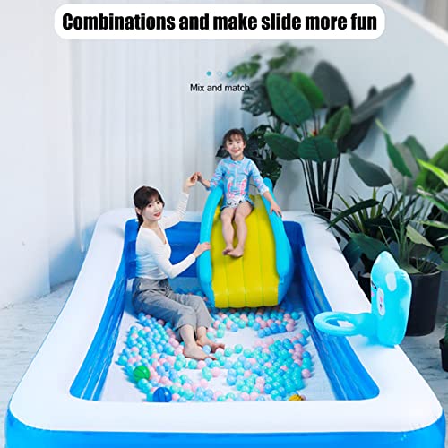 Shenrongtong Toboganes inflables Agua para Piscina Toboganes inflables para Piscina Tobogán para Juegos Agua Instalación recreativa Tobogán para Piscina para niños Juguetes acuáticos