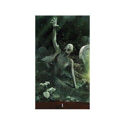 Shop4top Tarot Z Cards Baraja y bolsa Zombie Apocalipsis