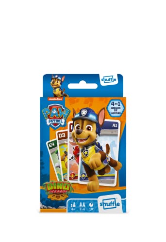 Shuffle- Patrulla Canina/Paw Patrol. Baraja de Cartas Infantil de la Serie de televisión (10027507)