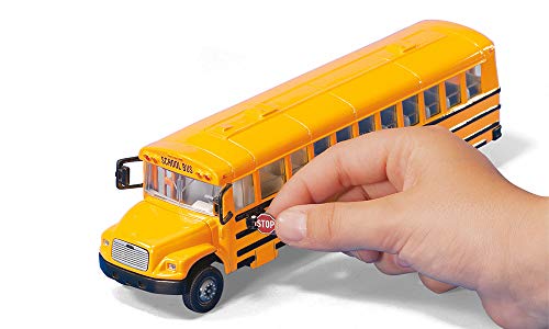 siku 3731 Autobús escolar, 1:55, Metal/Plástico, Amarillo, Apertura de puertas