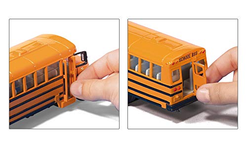 siku 3731 Autobús escolar, 1:55, Metal/Plástico, Amarillo, Apertura de puertas