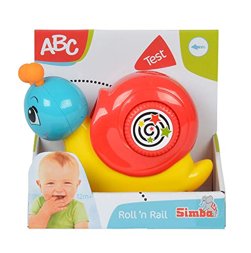 Simba 104010030 "ABC - Press N Go Caracol Juguete para bebé