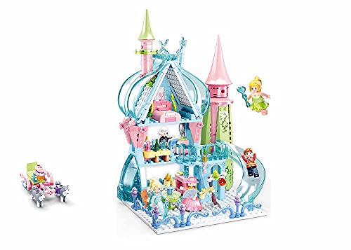 Sluban Tales of Winter – Fairy Tale Castle 447 Piezas, Multicolor (M38-B0898)