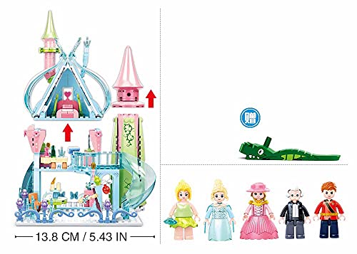 Sluban Tales of Winter – Fairy Tale Castle 447 Piezas, Multicolor (M38-B0898)