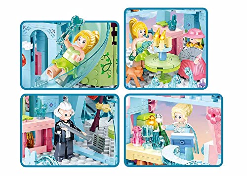 Sluban Tales of Winter – Fairy Tale Castle 447 Piezas, Multicolor (M38-B0898)