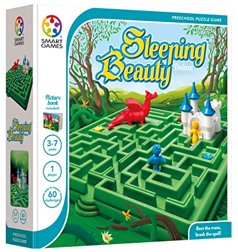 Smart Games - Sleeping Beauty Deluxe, Puzzle Game with 60 Challenges, 3-7 Years