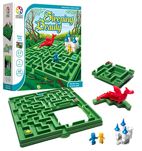 Smart Games - Sleeping Beauty Deluxe, Puzzle Game with 60 Challenges, 3-7 Years