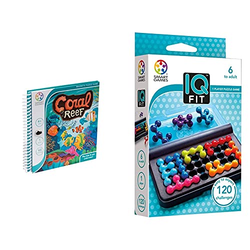 SmartGames Coral Reef Infantiles, Puzle Magnético, Puzzle 4 Años + Coral Reef Infantiles, Puzle Magnético, Puzzle 4 Años