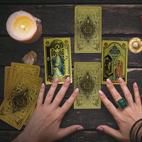 Smoostart La baraja de Tarot Contiene una guía para Principiantes y Jugadores Profesionales, diseño de Sol Dorado