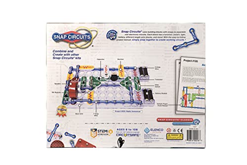 Snap Circuits Sc-300 - Juego de Circuito eléctrico (versión en inglés)