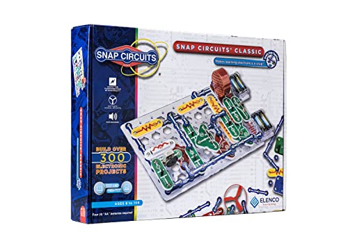 Snap Circuits Sc-300 - Juego de Circuito eléctrico (versión en inglés)