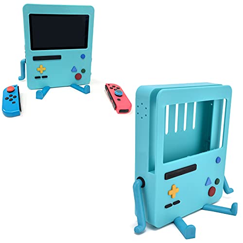 Soporte de consola de juegos, soporte de videojuego de videojuegos fácil de transportar, no fácil de deslizar para el escritorio del jugador para amigos(verde)