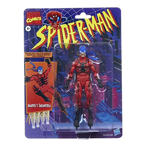 Spider-man Hasbro Marvel Legends Series, Tarántula de Marvel, Legends, Figuras coleccionables de 15 cm