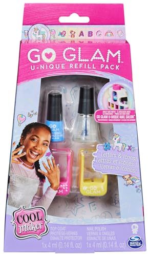 Spin Master Cool Maker Juego de Recarga para Uso con el salón Go Glam Unique, Esmalte de uñas y Cartuchos de diseño, a Partir de 8 años, Single, Color no aplicable. (6062239)