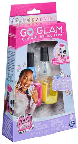 Spin Master Cool Maker Juego de Recarga para Uso con el salón Go Glam Unique, Esmalte de uñas y Cartuchos de diseño, a Partir de 8 años, Single, Color no aplicable. (6062239)