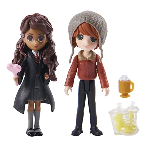 Spin Master Wizarding World Harry Potter Juego con Figuras coleccionables de Ron Weasley y Parvati Patil Juguetes para niños a Partir de 5 años (6064902)