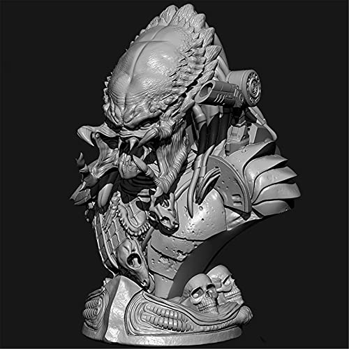 Splindg 65mm Sci-fi Alien Samurai Resin Character Busto Modelo Kit, sin Pintar y sin Montar Modelo en Miniatura // 1594F