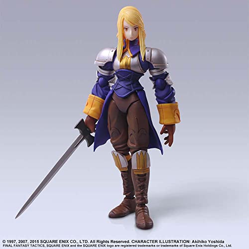 Square Enix Final Fantasy Tactics Bling Arts Agrius Oaks Figura de acción prepintada de PVC