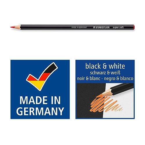 STAEDTLER-149C ST Lápiz de color super suave, Multicolor, 1 Caja con 12 (149C C12)