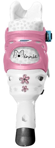 Stamp-Adjustable IN-Line Minnie Mash UP L Size 34-37, Color White Pink Blue, (J100734)