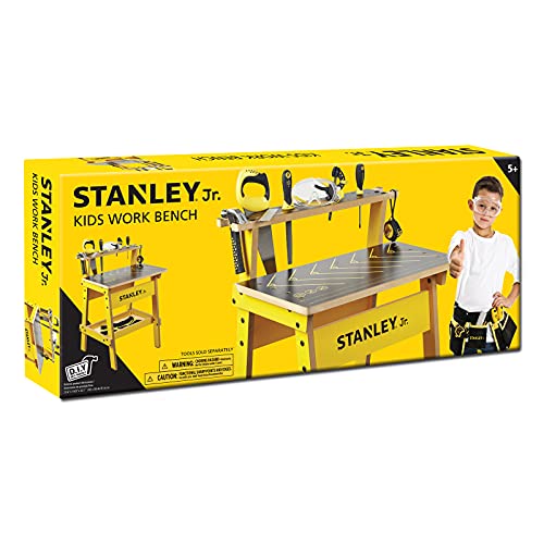 Stanley Jr.-Banco de trabajo para niños color negro amarillo. (Werkbank für Kinder WB002-SY) , color/modelo surtido