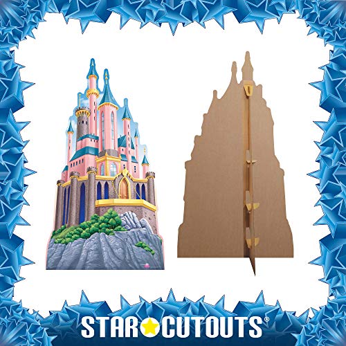 Star Cutouts Ltd Princess Castle - Corte de cartón, Multicolor, 175 x 100 x 175 cm