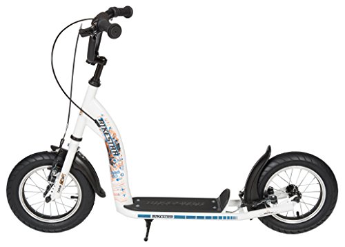 STAR SCOOTER Patinete Infantil Patineta Scooter Premium | Scooter para niños y niñas a Partir de 6-7 años | 12" Sport | Blanco