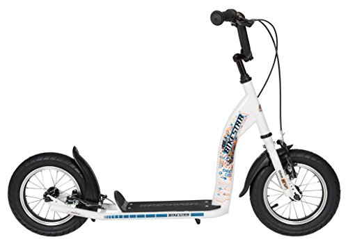 STAR SCOOTER Patinete Infantil Patineta Scooter Premium | Scooter para niños y niñas a Partir de 6-7 años | 12" Sport | Blanco