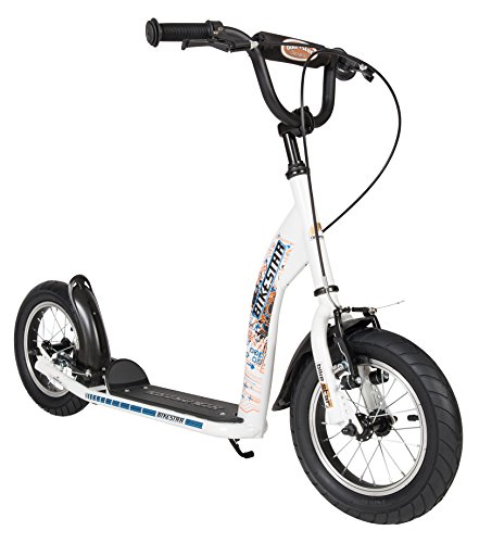 STAR SCOOTER Patinete Infantil Patineta Scooter Premium | Scooter para niños y niñas a Partir de 6-7 años | 12" Sport | Blanco