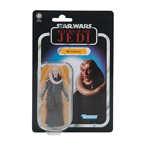 Star Wars Hasbro colección Vintage Regreso del Jedi - Figura Bib Fortuna a Escala de 9,5 cm - Edad: 4+, F4463