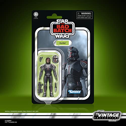 Star Wars - La colección Vintage - Figura de Hunter de 9,5 cm remesa Mala