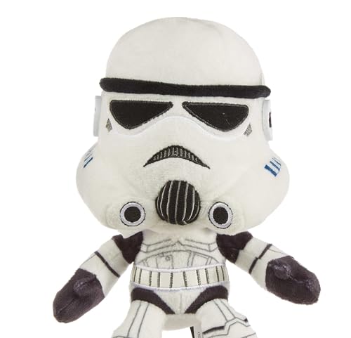 Star Wars Peluche Stormtrooper 20 cm, juguete para niños y niñas +3 años (Mattel GXB26)