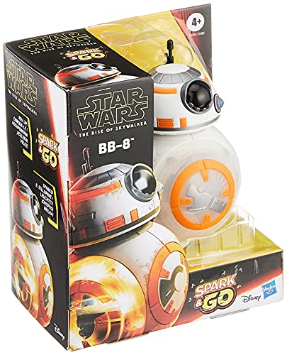 Star Wars Spark and Go BB-8 Rolling Astromech Droid The Rise of Skywalker Rev-and-Go Sparking Toy, Toys for Kids Ages 4 and Up